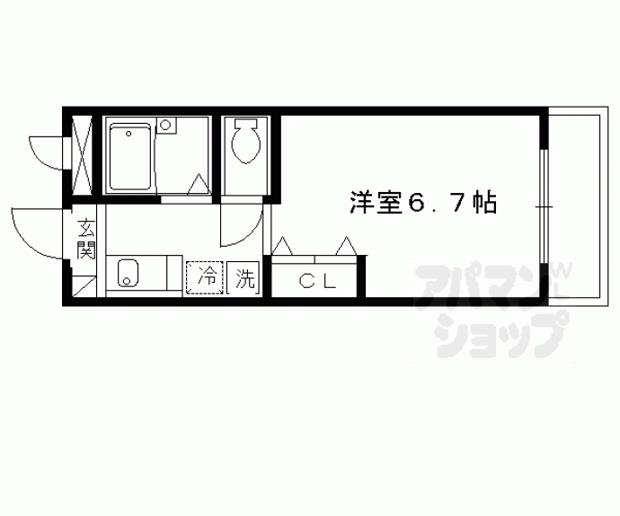 【稲井ハイツ北山】間取