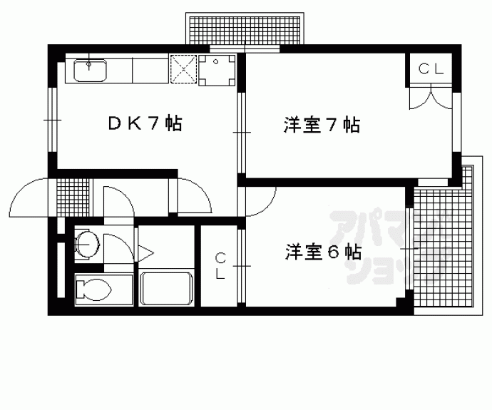 【リバティ岩倉南】間取