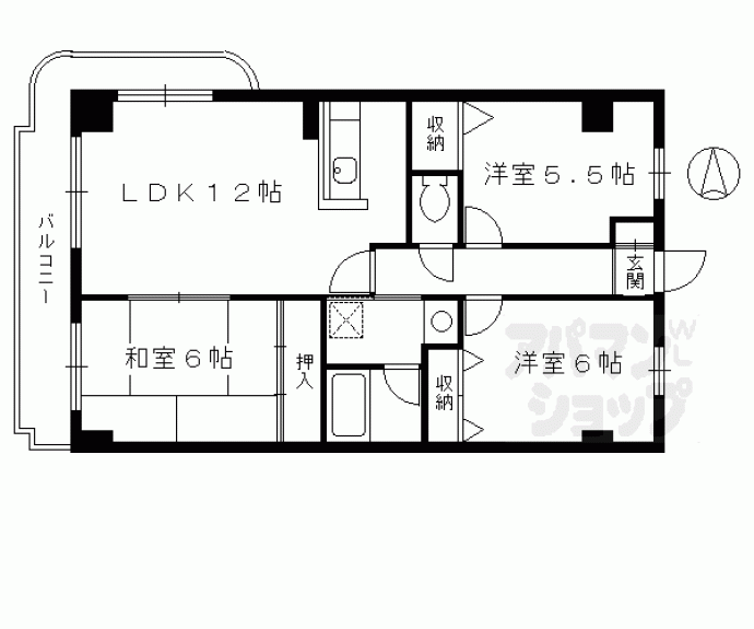 【ロックフィールド】間取