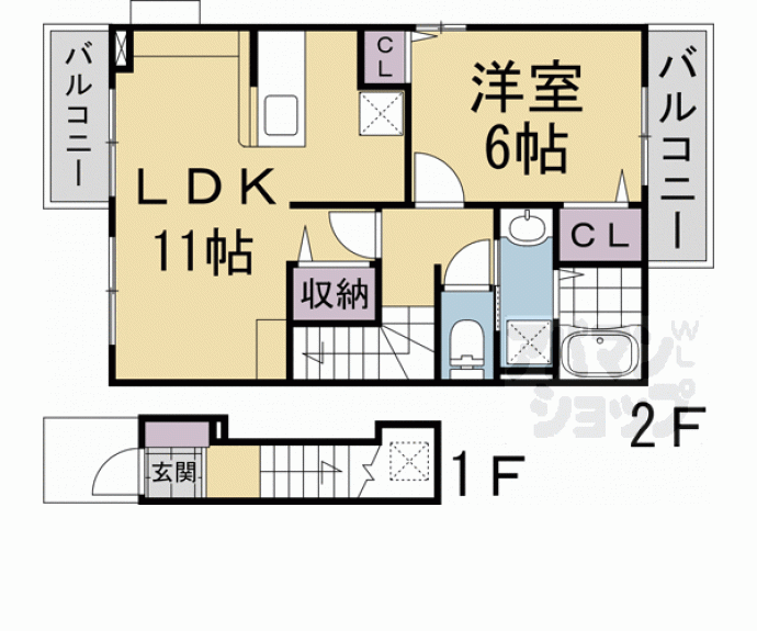 【アン・フォレスト】間取