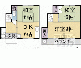 【桃山町西町貸家】