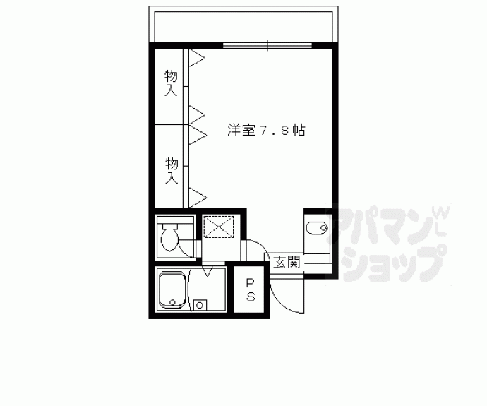 【シャルム下鴨】間取