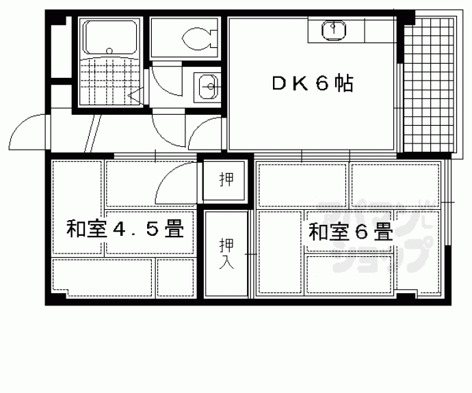 【吉田山山荘】間取