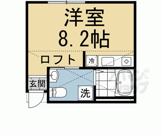 【ＮＥＳＴ冷泉町】間取