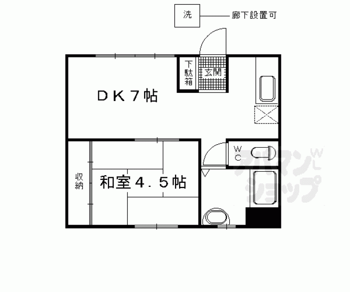 【吉田マンション】間取