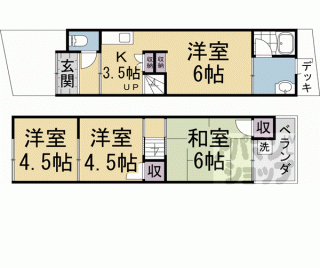 【小野高芝町貸家】