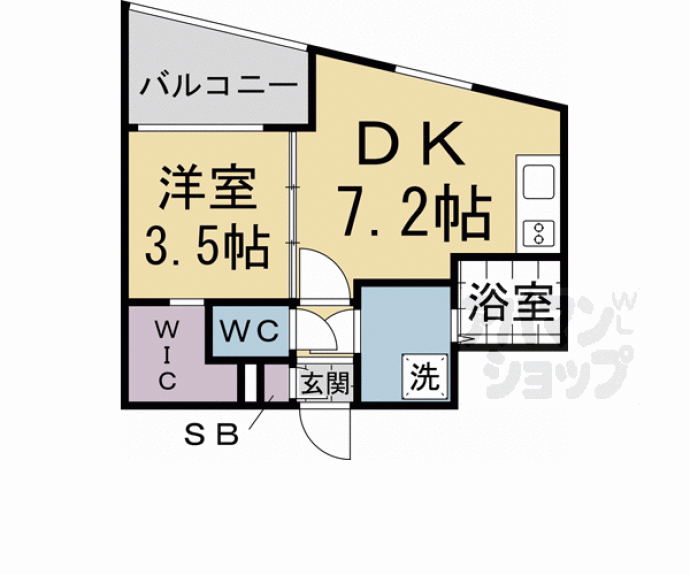 【ファステート京都東寺グラン】間取