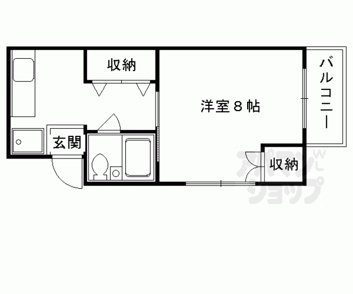 【太子山町貸家】間取