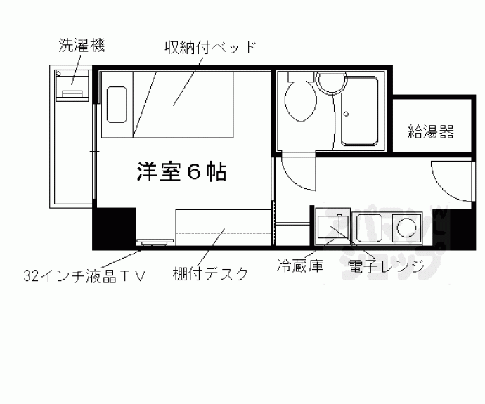 【コスモリード京都今出川】間取