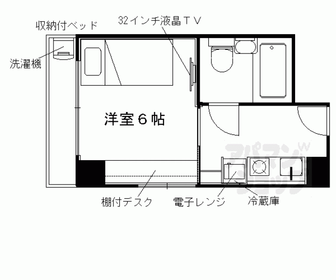 【コスモリード京都今出川】間取