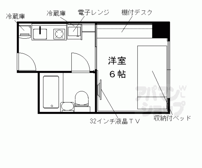 【コスモリード京都今出川】間取