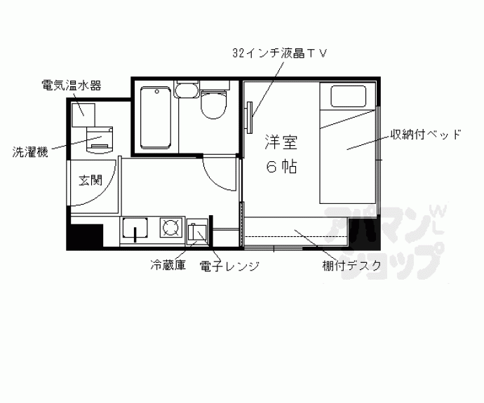 【コスモリード京都今出川】間取