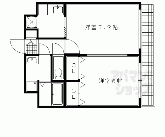 【ＤＥＴＯＭ－１衣笠】間取