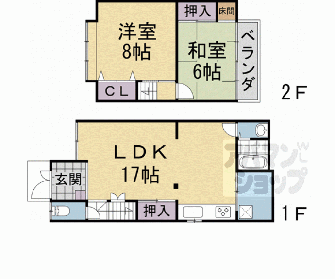 【紫竹東高縄町４０－６】間取