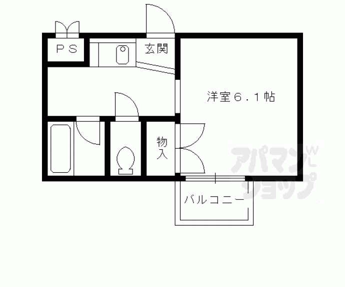 【フォーレ・ド・オール桃山】間取