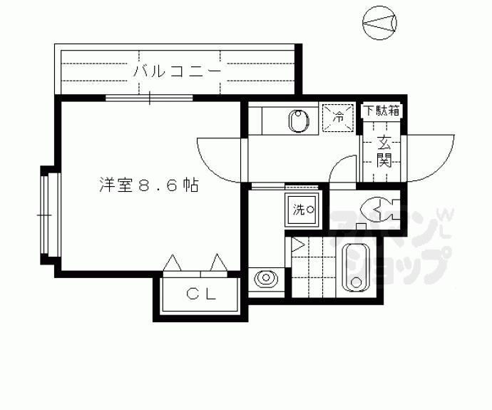 【メゾン・ホープ】間取