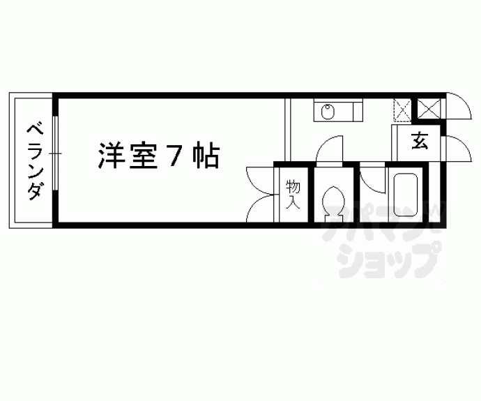 【グランドール墨染】間取