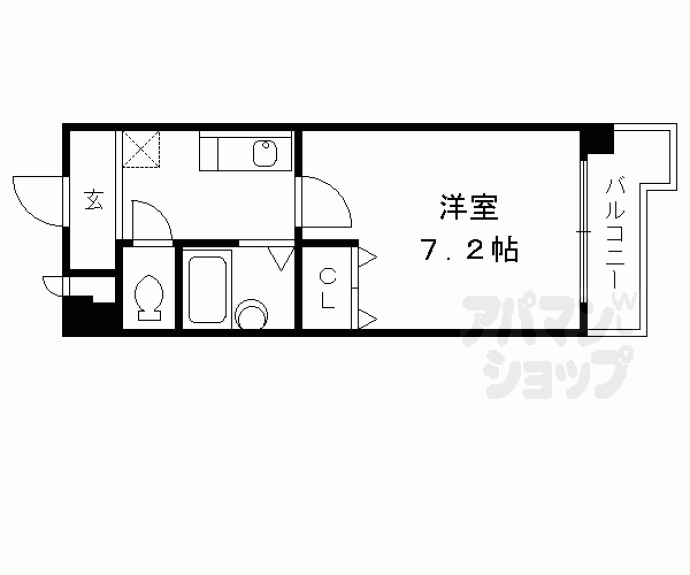 【ウィステリア桃山】間取