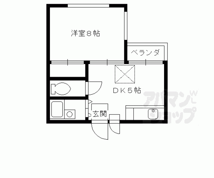 【シギハイツ竹田】間取