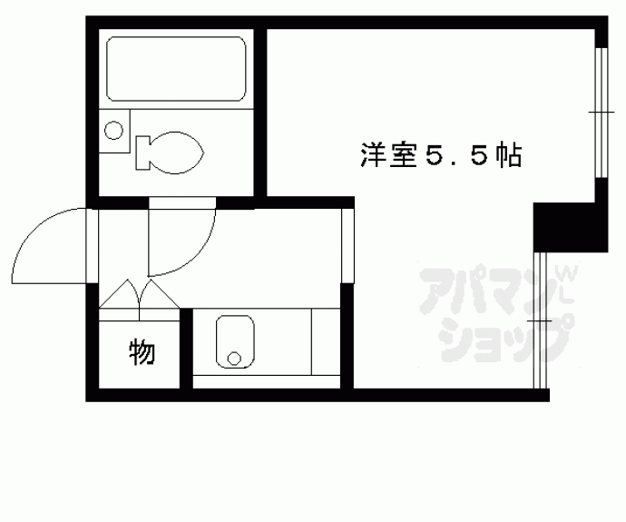 【リ・シェル朝日】間取