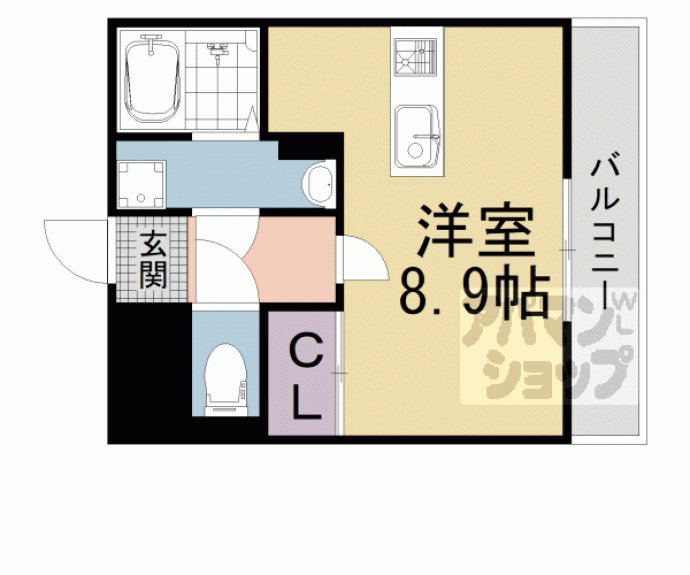 【小倉町共同住宅】間取