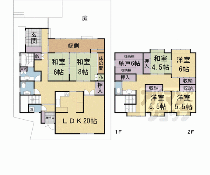 【梅津南町戸建】間取