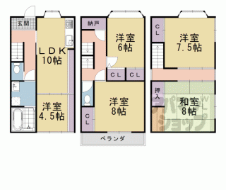 【長岡２丁目貸家１３－１３】