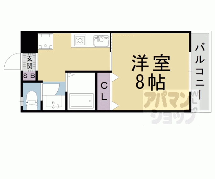 【エクセラート瀬田】間取