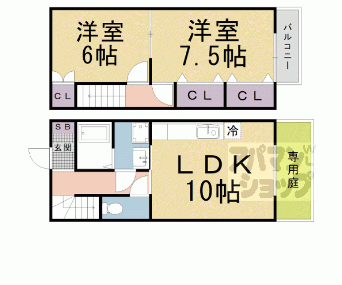 【レ・シャンドール】間取