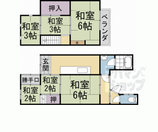 【紫野郷ノ上町貸家２２－５】