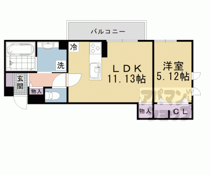 【Ｌｕｃｅｎｔ本堅田】間取