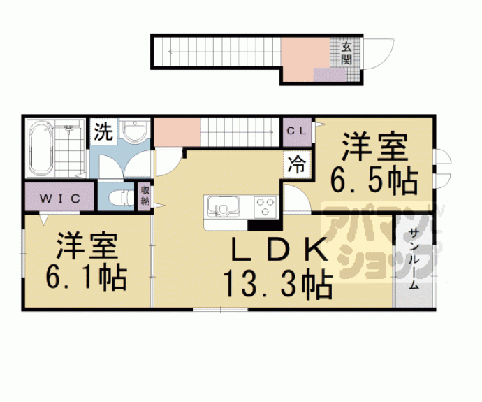 【グラン　シエル】間取