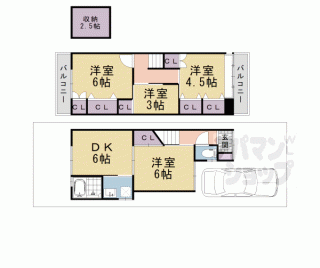 【緑ヶ丘貸家１４－１７貸家】