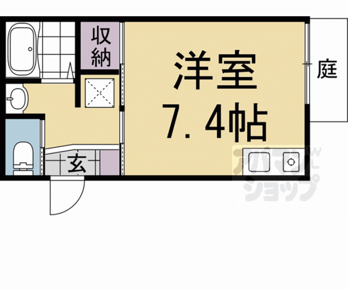 【グランドジャパニング京都五条】間取