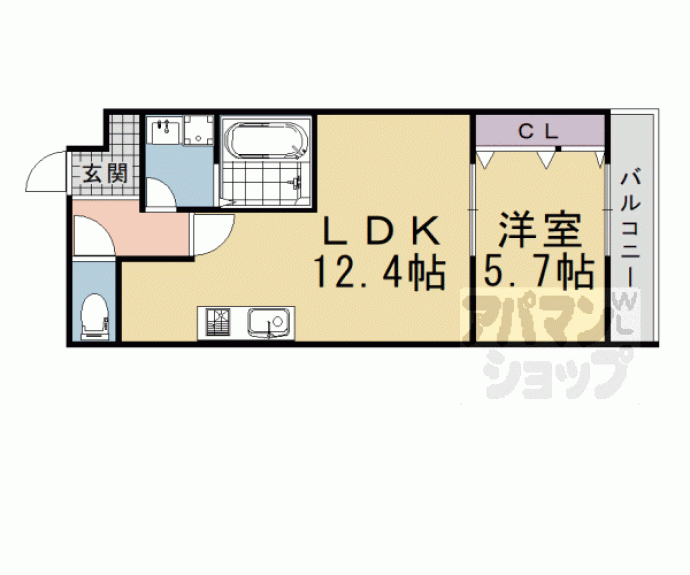 【仮）下津林番条町マンション】間取