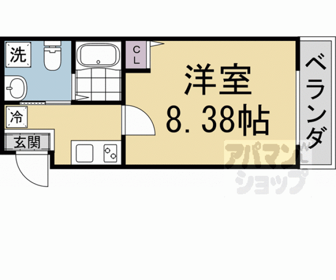 【（仮称）上賀茂石計町　共同住宅】間取