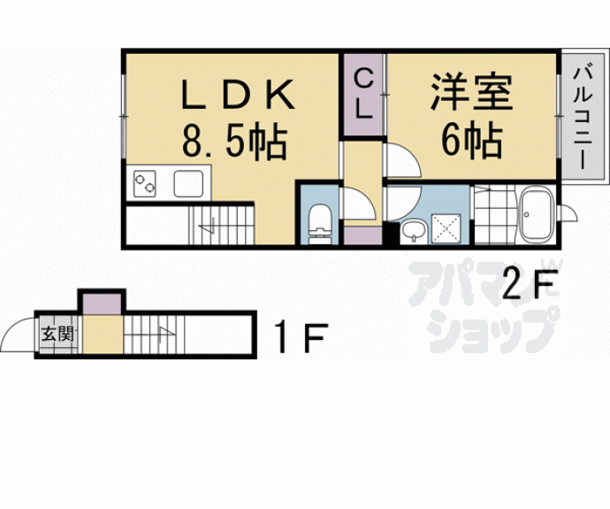 【メゾン藤ノ木】間取