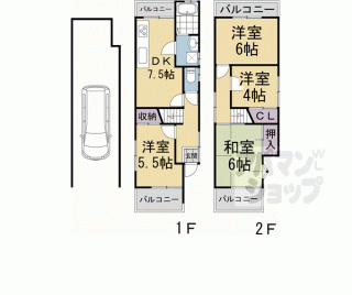 【久我本町貸家】