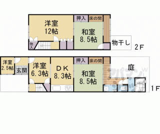 【錦山田町貸家　北棟】