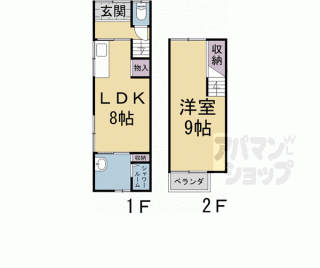 【大久保町南ノ口貸家】