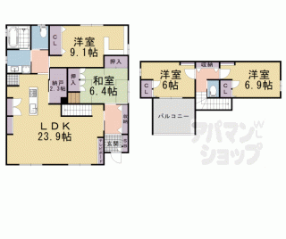 【光風台１３－１貸家】