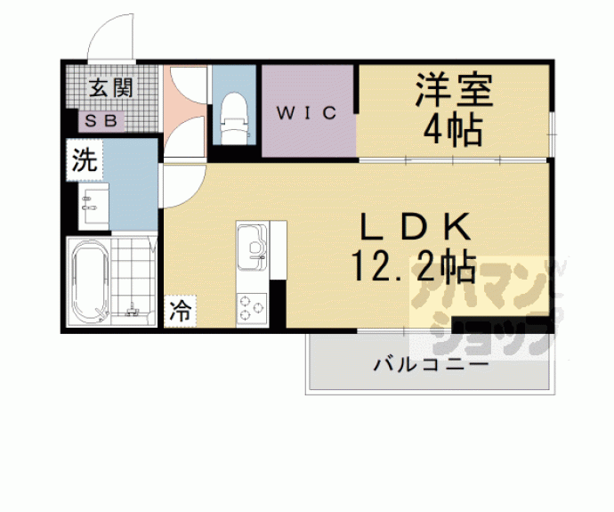 【ｃｏｌｌｉｎａ一里山】間取