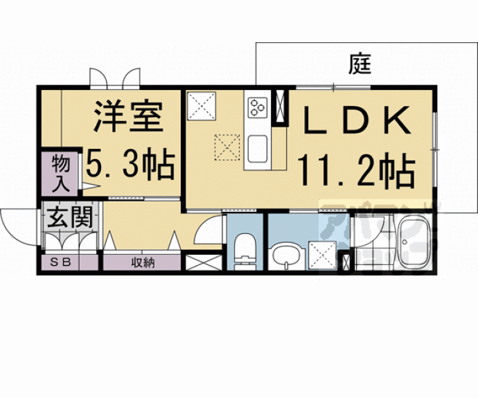 【シャーメゾン　アラキ】間取