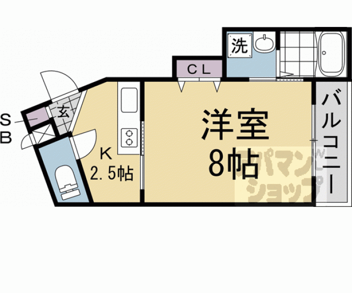 【ＧＲＡＮＤＣＡＳＡ　ＯＹＡＫＥ】間取