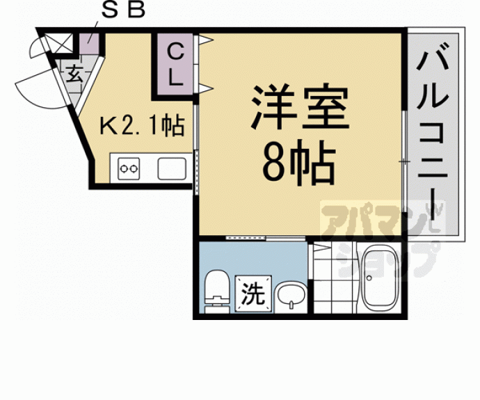 【ＧＲＡＮＤＣＡＳＡ　ＯＹＡＫＥ】間取