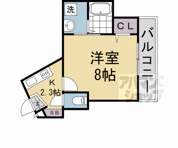 【ＧＲＡＮＤＣＡＳＡ　ＯＹＡＫＥ】間取