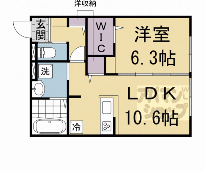 【（仮称）ユアメゾン円町】間取