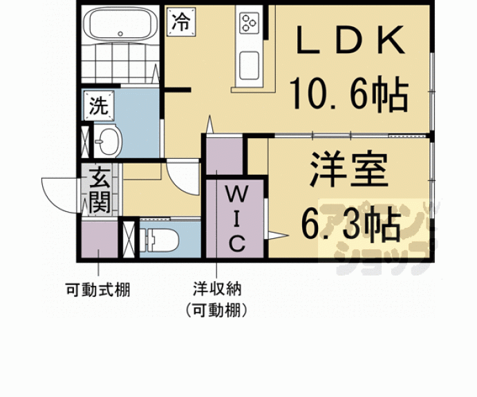 【ＦＥＬＩＣＥ七本松】間取