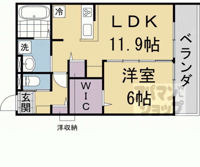 【（仮称）ユアメゾン円町】間取