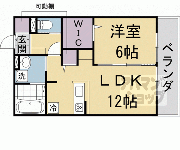 【（仮称）ユアメゾン円町】間取